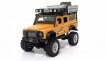 Amewi D90X28 Metall Scale Crawler gelb Radio-Controlled (RC) model Crawler truck Electric engine 1:28