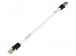 Patch cord | S/FTP | Cat 8.1 | RJ45 plug,both sides | stranded | Cu