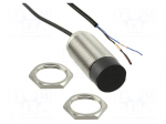 Sensor: inductive | OUT: PNP / NO | 0&divide;30mm | 10&divide;30VDC | M30 | 5m | IP67