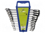 Wrench: combination spanner-set | rattle | 12pcs.