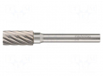 Rotary burr | &Oslash;: 10mm | L: 65mm | Working part len: 20mm | 6mm | 0