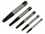 Tools set: screw extractor | Holder: hand | Range of val: M3-M18