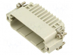 Connector: HDC | contact insert | male | CDD | PIN: 38 | 10A | 600V | 38+PE