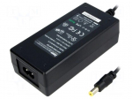 Power supply: switched-mode | 12VDC | 5.42A | Out: 5,5/2,1 | 65W