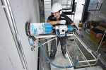Bosch diamond wet drilling head.ř62x450mm, 1 1/4 " - 2608601737