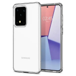 Spigen Liquid Crystal Silikona Aizsargapvalks Priek&scaron; Samsung G988 Galaxy S20 Ultra Caurspīdīgs