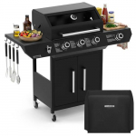T&ouml;&ouml;riistad ja m&otilde;&otilde;teseadmed // Aiandusriistad ja tarvikud // Grill gazowy 3+1 13.5kW Varen Black 4.0 Kaminer