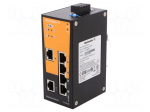 Industrial module: switch PoE Ethernet | unmanaged | 12&divide;57VDC