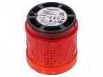 Signaller: lighting | LED | red | Usup: 24VDC | Usup: 24VAC | IP65 | &Oslash;60mm