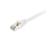 Kaabel Patchkabel Cat6 S/FTP 2xRJ45 25.00m valge LSZH pol&uuml;kotis
