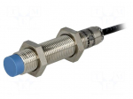 Sensor: inductive | Output conf: PNP / NC | 0&divide;8mm | 10&divide;30VDC | M12