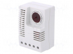 Sensor: thermostat | Contacts: SPDT | 8A | Uoper.max: 250VAC | IP20