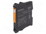 Converter: analog signals | DIN | 0&divide;20mA,4&divide;20mA | 20&divide;30VDC | -20&divide;60&deg;C