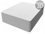 Enclosure: multipurpose | X: 100mm | Y: 120mm | Z: 35mm | 1550 | aluminium