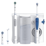Oral-B Idropulsore Health Center Adult Rotating-oscillating toothbrush Blue, White