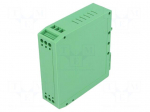 Enclosure: for DIN rail mounting | polyamide | A: 85.5mm | B: 79mm