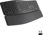 Computer keyboard Logitech  Logitech Ergo K860 keyboard RF Wireless + Bluetooth English Graphite