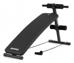 ZIPRO SLANT Flat weight training bench Adjustable backrest Gym, Home Black