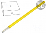 Wire | H05V-K,Multi-Standard SC 2.1 | stranded | Cu | 6mm2 | yellow
