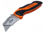 Knife | general purpose | carton,leather | Blade: 19mm