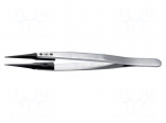 Tweezers | replaceable tips | Blade tip shape: sharp | ESD