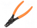 Pliers | for circlip | internal | 12&divide;25mm | Pliers len: 140mm | angular