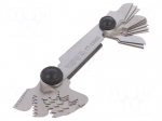 Screw pitch gauges | Range: 0,25&divide;6mm | for metric thread