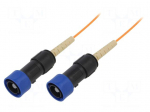 Connector: fiber optic | patchcord | PIN: 1 | bayonet | Buccaneer 4000