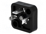 Connector: valve connector | socket | form A | 18mm | male | PIN: 3 | 1mm2