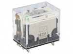 Relay: electromagnetic | 4PDT | Ucoil: 24VDC | 10A/110VAC | 10A/24VDC