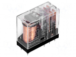 Relay: electromagnetic | DPDT | Ucoil: 24VAC | 5A/250VAC | 5A/30VDC