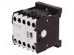 Contactor: 3-pole | NO x3 | Auxiliary contacts: NO | 24VDC | 12A | DIN
