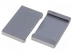 Ferrite: two-piece | 36&Omega; | A: 37.1mm | B: 3.3mm | C: 12.7mm | D: 32mm