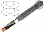Wire | BiTservo | 4G1,5mm2 | Al foil,tinned copper braid | PVC