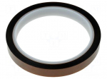 Tape: high temperature resistant | reel | -70&divide;250&deg;C | W: 12mm | L: 33m
