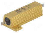 Resistor: wire-wound | with heatsink | screw | 10k&Omega; | 50W | &plusmn;1%