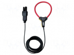 AC current clamp adapter | &Oslash;cable: 70mm | I AC: 100m&divide;10000A | Len: 3m
