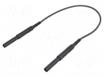Test lead | 6kVDC | 6kVAC | 16A | 4mm banana plug-4mm banana plug
