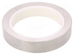 Tape: electrically conductive | W: 19mm | L: 16.5m | Thk: 0.066mm