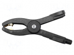Black | 50A | Test acces: Kelvin crocodile clip | Contacts: brass