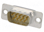 D-Sub | PIN: 9 | plug | male | soldering | Type: turned contacts