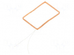 RFID antenna | 125kHz | Body dim: 36x52.5x5mm | 1.35mH