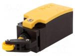 Limit switch | lever R 20mm, plastic roller &Oslash;13mm | NC x2 | 6A