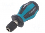 Screwdriver handle | 90mm | for hex bits 1/4"