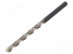 Drill bit | for metal | &Oslash;: 4.8mm | L: 86mm | HSS-CO | Conform to: DIN 338