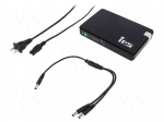 Power supply: router UPS | 160x105x28mm | 30W | No.of out.sockets: 2
