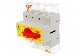 Switch-disconnector | Poles: 3 | DIN | 160A | 400VAC | RSI | IP20