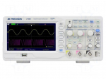 Oscilloscope: digital | Ch: 2 | 100MHz | 1Gsps | 40kpts | LCD TFT 7"