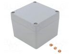 Enclosure: multipurpose | X: 100mm | Y: 100mm | Z: 80mm | GWconnect | IP66