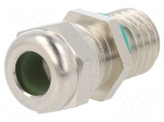 Cable gland | with long thread | M10 | 1.5 | IP68 | brass | HSK-MINI